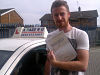 Anthony Brown passes his driving test in Tilbury