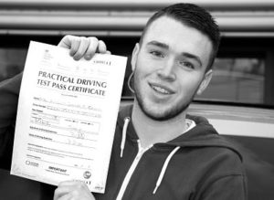 Robert Cronin passes his driving test after a driving crash course