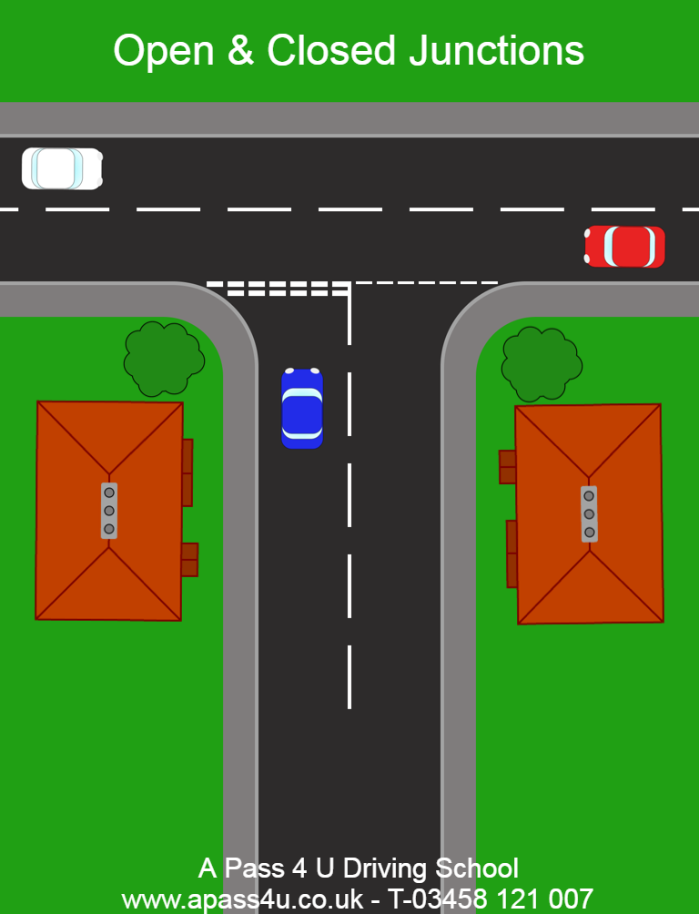 Where your basic cross roads or T junctions are concerned, you'll need to decide if it is a Open or Closed junction. So what’s the difference?
