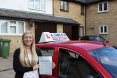 Daisy Smith passes her driving test