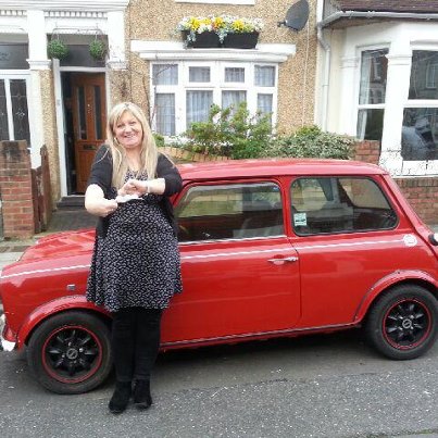 Rosemary Johnston passes her driving test in Portsmouth