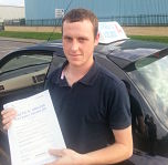 George Clarke passes his driving test in Basildon