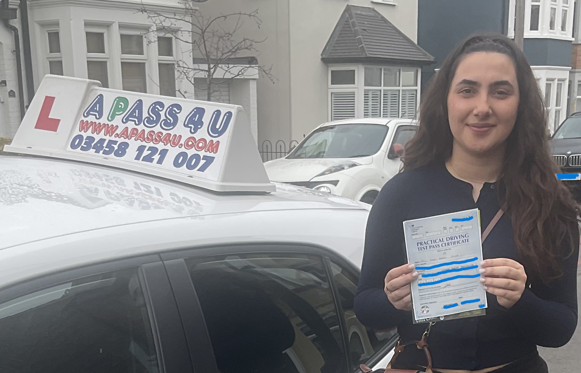 An automatic driving test pass for Sara in Southend in just one week with A Pass 4 U Driving Instructor Neil W