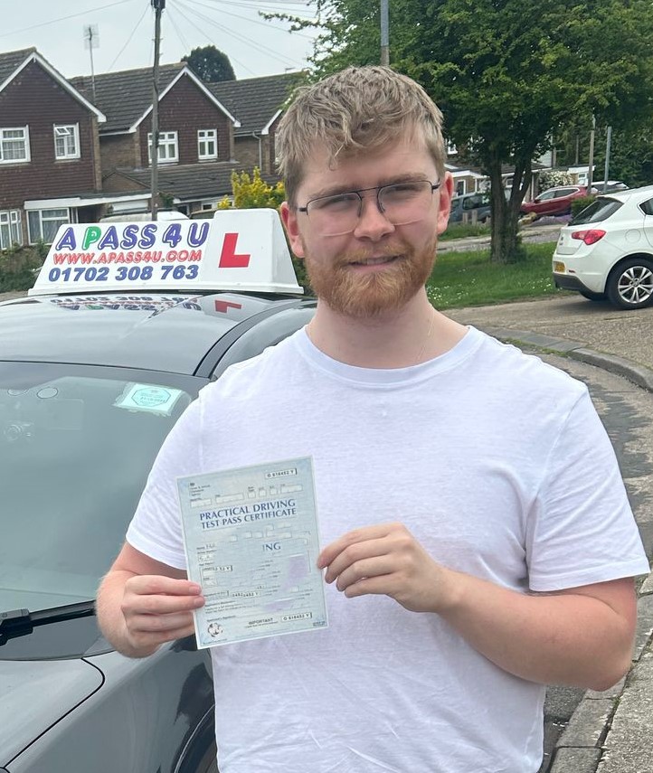 A Driving Test result for Jaydon B in Tilbury after spending a week learning to drive with Pete P