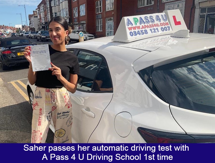 Automatic Driving Course works for Saher in Southend with the brilliant automatic driving instructor Neil W
