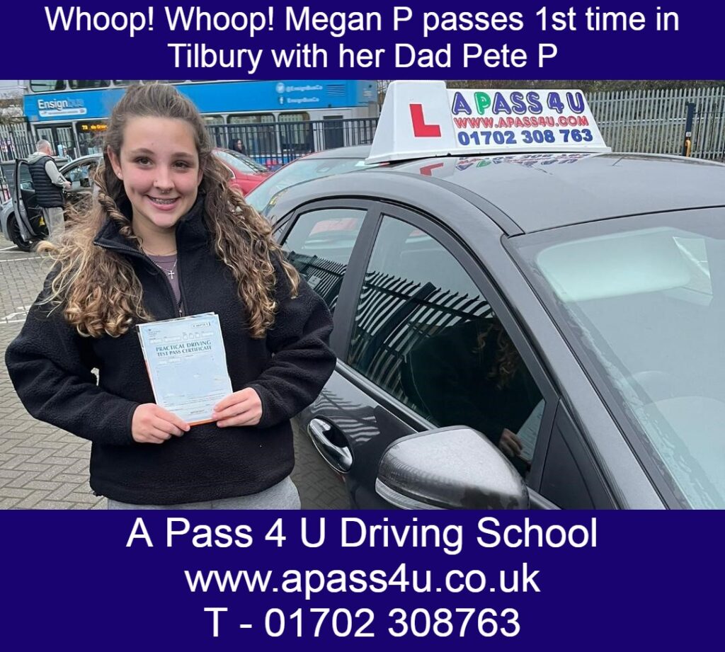 What A Result For Megan After She Passes Her Driving Test APass4U what-a-result-for-megan-after-she-passes-her-driving-test-apass4u