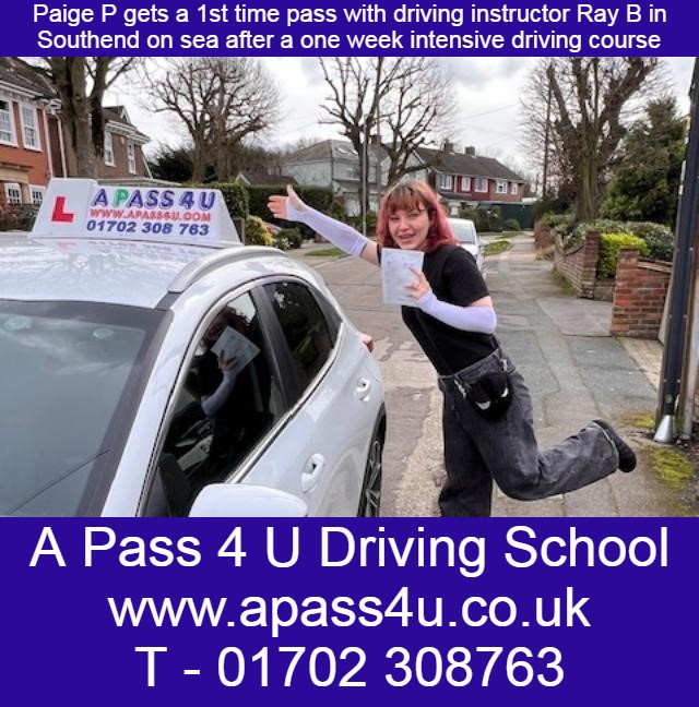 Intensive driving course gets results for Paige P. You too could be on the road in less than a week with an intensive driving course.