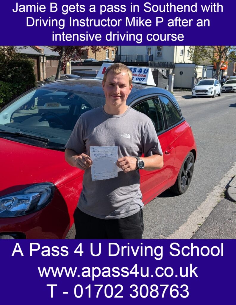 Jamie B gets a pass with Mike P on his driving course - APass4U
